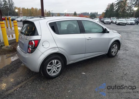 2012 Chevrolet Sonic 1Ls z USA, uszkodzony, nr VIN 1G1JB6SH5C4109290